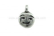 EMOTICONO LISTILLO ZAMAK BAO PLATA 16x11mm