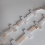 TIRA DE CRUCES DE NCAR BLANCO (30x20mm 12 uds.)
