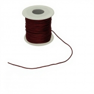 Bobina de cola de raton (rojo granate) 1.5mm aprox. 45 metros