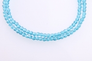 TIRA DE 185 TUPIS CRISTAL CIRCONIO 3mm