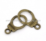 CONECTOR ESPOSAS BRONCE 17x10mm