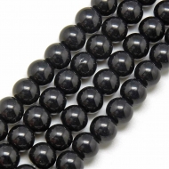 TIRA DE 100 BOLAS DE CRISTAL 3mm NEGRO
