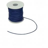Bobina de Algodn Encerado 1.5mm Azul oscuro 40 metros aprox.
