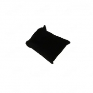 Expositor cojn tipo terciopelo negro 7x8cm