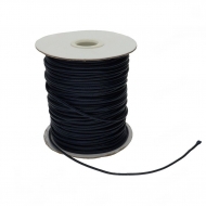 Bobina de hilo encerado coreano (azul marino) 2mm aprox. 75 metros aprox.