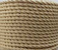 Bobina de 20 metros de cord�n el�stico Ocre-Beige