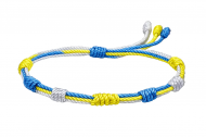 1 Pulsera de los 7 nudos ajustable macram� Canarias