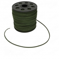1 Bobina de Antelina 3mm, 80 metros. Verde Caqui oscuro