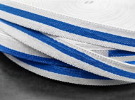 Bobina de 20 metros cinta el�stica bandera de Galicia 15mm