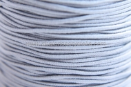 1 METRO DE CORDN ELSTICO 1mm GRIS