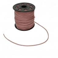 1 Bobina de Antelina 3mm, 80 metros. Rosa Vintage