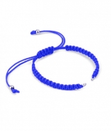 Pulsera semiacabada ajustable macram 5mm elctrico con acero