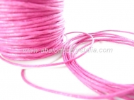 1 METRO DE ALGODN ENCERADO 1.5mm. FUXIA