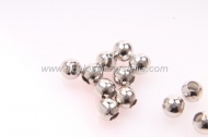 30 BOLAS ESPACIADORAS PLATA ANTIGUA 5MM