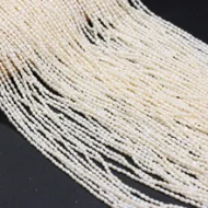 Tira de 30cm de perlas naturales cultivadas 2mm-3mm tipo arroz