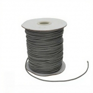 Bobina de hilo encerado coreano (gris) 2mm aprox. 75 metros aprox.