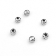 100 bolas 2.4 mm acero inoxidable