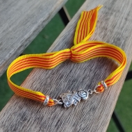 Pulsera fallera con seera y conector fallera