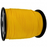 1 metro de cordn nutico amarillo 3mm