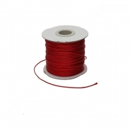 Bobina de hilo encerado coreano (rojo) 1mm aprox. 80 metros aprox.