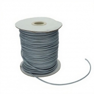 Bobina de hilo encerado coreano (gris claro) 2mm aprox. 75 metros aprox.