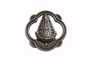 5 CONECTORES VIRGEN DEL ROC�O BRONCE 19x18mm