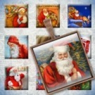 LMINA CON 30 IMGENES 25x25mm Navidad 3