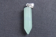 1 COLGANTE PNDULO/BARRA AVENTURINA VERDE 31x9mm