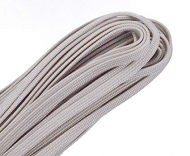 1 METRO DE CORDN PLANO PARACORD - NUTICO 4MM GRIS CLARO