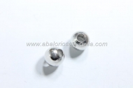 30 BOLAS ESPACIADORAS  PLATA ANTIGUA 6mm