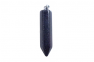 1 COLGANTE PNDULO/BARRA AVENTURINA AZUL 31x9mm