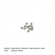450 Arandelas chafas acero inoxidable (Int. 1.5mm)