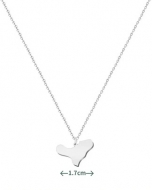 Colgante con cadena Isla del Hierro, Acero Plateado