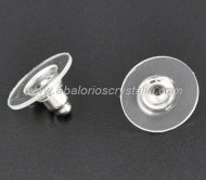 10 TRASERAS / TUERCAS CON PLSTICO PROTECTOR 11x6mm