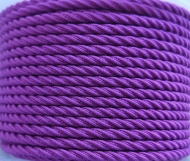 Bobina de 20 metros de cordón elástico Púrpura - Morado