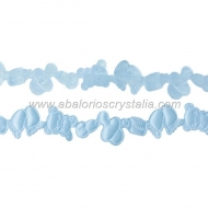 1 METRO DE CINTA DE RASO MOTIVOS INFANTILES AZUL 18mm