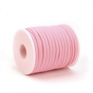 1 METRO DE CINTA DE NYLON ELSTICO ROSA 5 mm