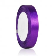 1 METRO DE CINTA DE RASO 12mm MORADO