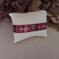 Pulsera Virgen del Pilar y Cachirulo Texto: !De Zaragoza y del Pilar!