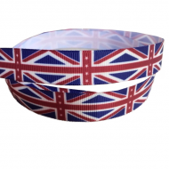 1 Bobina 45 metros cinta de nylon bandera de Inglaterra una cara 10mm