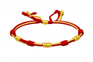 1 Pulsera de los 7 nudos ajustable macram� Espa�a