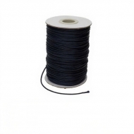 Bobina de hilo encerado coreano (azul marino) 1.5mm 80 metros aprox.