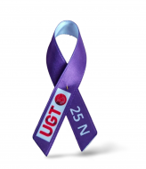 Lazo solidario PERSONALIZABLE MUJER con imperdible metlico