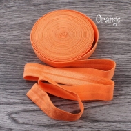 1 metro de cinta elástica naranja 16mm