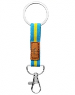 Llavero Bandera Asturias y Cruz de la Victoria con mosquetn