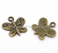 COLGANTE MARIPOSA BRONCE (created for you) 13x13x12mm