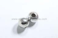 25 BOLAS ESPACIADORAS PLATA ANTIGUA 8mm