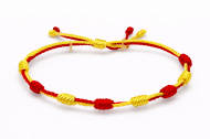 1 Pulsera de los 7 nudos ajustable macram� Catalu�a