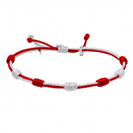1 Pulsera de los 7 nudos ajustable macram� Cantabria