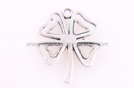 5 TRBOLES PLATA ANTIGUA 22x17mm